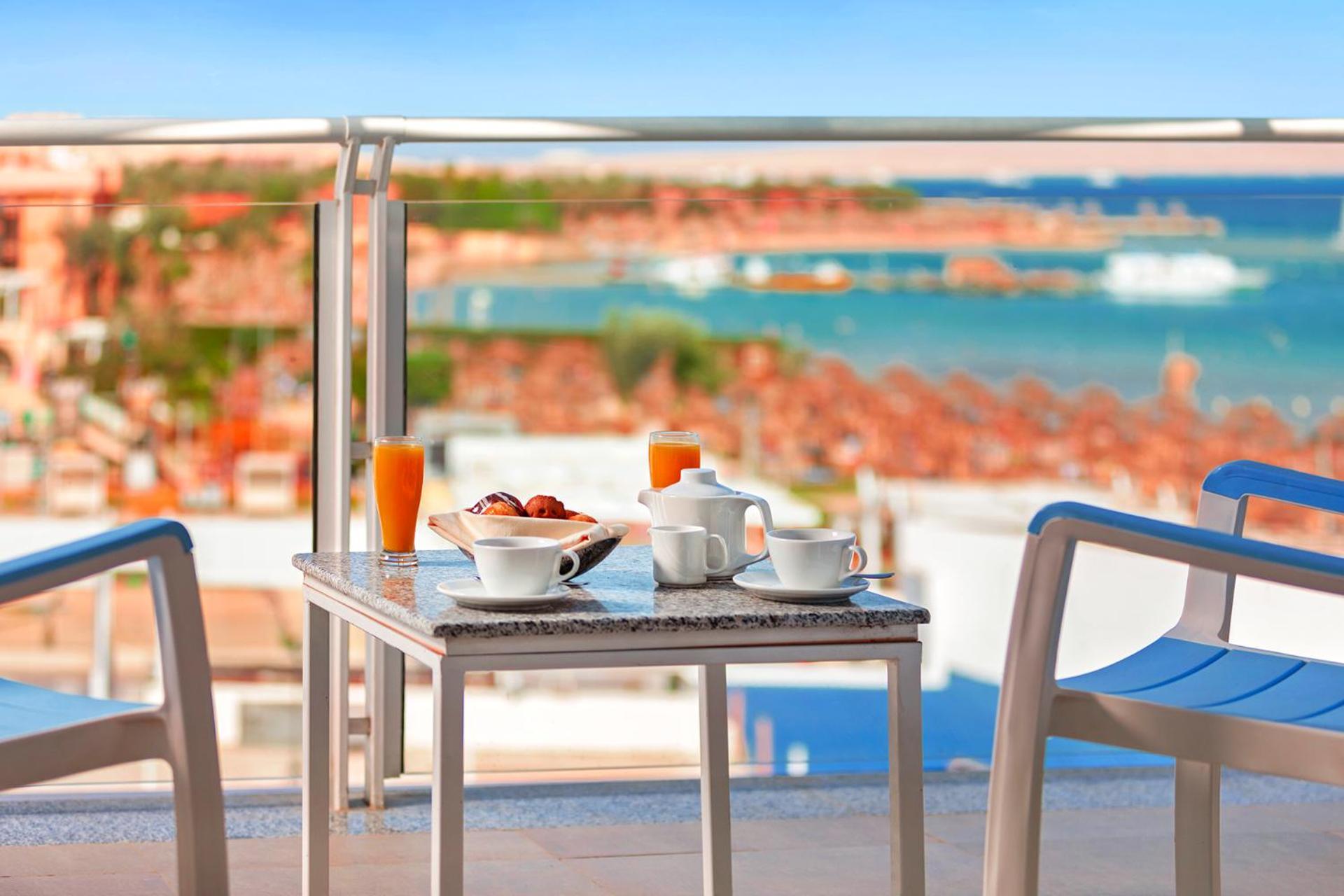 Pickalbatros Blu Spa Resort - Adults Friendly 16 Years Plus- Ultra All-Inclusive الغردقة المظهر الخارجي الصورة View from the hotel